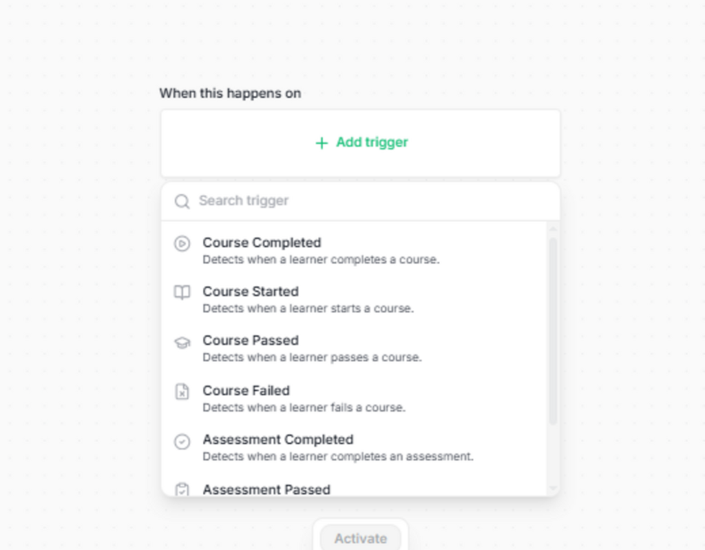 trigger-event-selection-